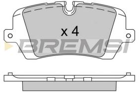 BREMSI BP3533 - B. PADS MERCEDES-BENZ, LAND ROVER