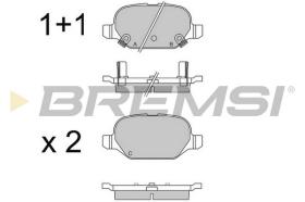 BREMSI BP3550 - B. PADS FIAT