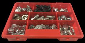 3RG Industrial 96009 - CAJA TAPONES CÁRTER (86 PCS)