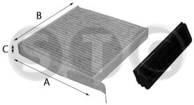 STC T420008 - *** FILTRO HABIT CULO CARB¢N ACTIVO CLIO 05