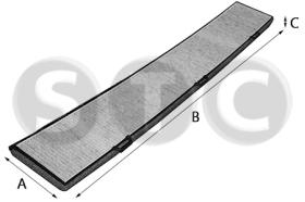 STC T420011 - *** FILTRO HABIT CULO CARB¢N ACTIVO BMW 1