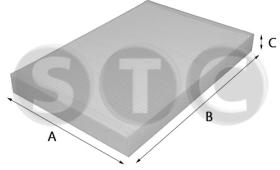 STC T420019 - *** FILTRO HABIT CULO AUDI A6 01