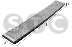 STC T420027 - *** FILTRO HABIT CULO CARB¢N ACTIVO BMW 3 E46