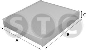 STC T420031 - *** FILTRO HABIT CULO RENAULT CLIO IV, DACIA LOGAN, DA