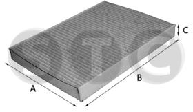 STC T420034 - *** FILTRO HABIT CULO CARB¢N ACTIVO GOLF 4