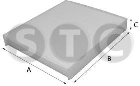 STC T420049 - *** FILTRO HABIT CULO AUDI A1