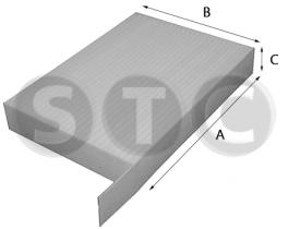 STC T420066 - *** FILTRO HABIT CULO SUZUKI SPLASH