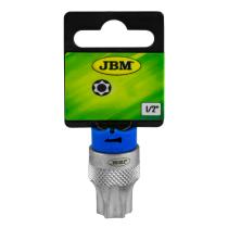 JBM 10043 - PUNTA DE 1/2'  TORX INVIOLABLE T55