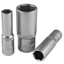 JBM 10256 - VASO HEX. DE 3/8' 20MM, 65MM LARGO