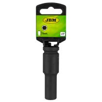 JBM 12061 - VASO DE IMPACTO LARGO HEX. 1/2' 10MM