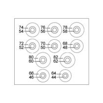 JBM 12930 - ESPÁRRAGO M18 PARA REF.52494