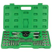 JBM 50793 - ESTUCHE MÉTRICO CON 60 PIEZAS DE MACHOS Y TERRAJAS COMBINADO