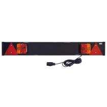 JBM 50910 - BARRA PARA REMOLQUE DE 1100X140MM CON 2 PILOTOS, 2 CATAREFLE