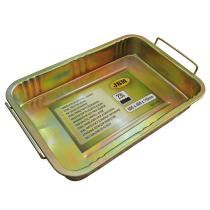 JBM 51356 - BANDEJA DE ACERO PARA LÍQUIDOS 23L