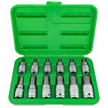 JBM 51384 - SET DE 12 PIEZAS DE 1/2" PUNTA DOCE CANTOS