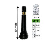 JBM 51743 - VÁLVULA PARA LLANTAS TR418 64MM