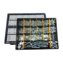 JBM 51804 - ESTUCHE SURTIDO DE TORNILLOS, TUERCAS Y ARANDELAS 828 PCS