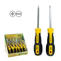 JBM 51955 - DESTORNILLADOR REVERSIBLE PLANO - ESTRELLA 6X150MM