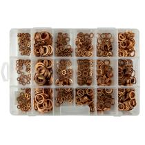 JBM 52030 - ESTUCHE DE ARANDELAS 18 COBRE 900 PCS