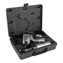 JBM 52156 - ESTUCHE DE 16 PIEZAS NEUMÁTICAS CON PISTOLA Y CARRACA IMPACT