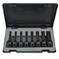 JBM 52340 - SET DE 8 PUNTAS DE IMPACTO TORX DE 1/2'