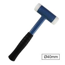 JBM 52425 - MARTILLO NYLON ANTI-REBOTE Ø40MM