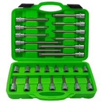 JBM 52603 - MALETÍN DE PUNTAS PARA TORNILLOS DE 12 CANTOS 26 PIEZAS