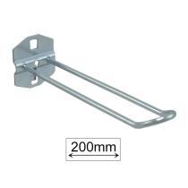 JBM 52635 - GANCHO CERRADO 2 PICOS EXTRA LARGOS PARA REF. 52419,52420,52