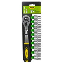 JBM 52948 - CARRACA 72 DIENTES CON VASOS HEXAGONALES 1/2"