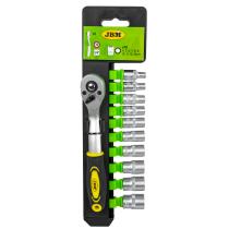 JBM 52950 - CARRACA 72 DIENTES CON VASOS HEXAGONALES 1/4"