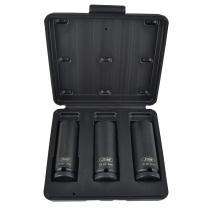 JBM 52969 - SET 3 VASOS IMPACTO LARGOS HEXAGONALES