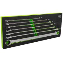 JBM 53019 - SET DE 7 LLAVES CON TRINQUETE EXTRALARGAS