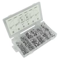 JBM 53354 - ESTUCHE DE TORNILLOS AUTORROSCANTES 200 PCS