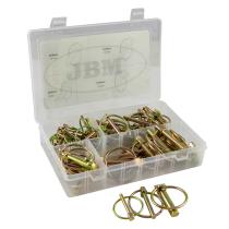 JBM 53371 - ESTUCHE DE PASADORES CON ANILLA 50 PCS
