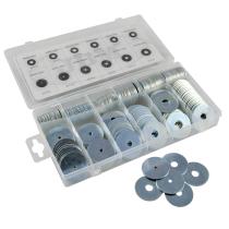 JBM 53377 - ESTUCHE DE ARANDELAS DE HIERRO SOBREMEDIDA 240 PCS