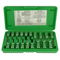 JBM 53391 - SET DE EXTRACTORES DE TERMINALES 19 PCS