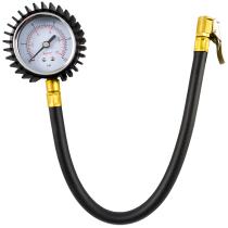 JBM 53416 - COMPROBADOR DE PRESIÓN DE NEUMÁTICOS CON TUBO (0-10 BAR)