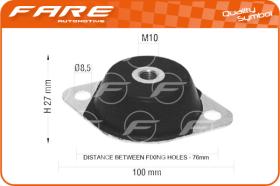 FARE 15002 - SOPORTE GOMA DELANTERO AIXAM