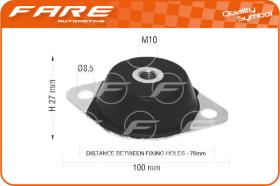 FARE 15003 - SOPORTE GOMA CENTRAL AIXAM