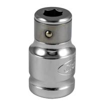 JBM 13247 - ADAPTADOR DE CABEZALES HEX. 1/2'X8MM - CROMADO