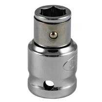 JBM 13311 - ADAPTADOR DE 3/8' PARA CABEZALES DE 8MM - CROMADO