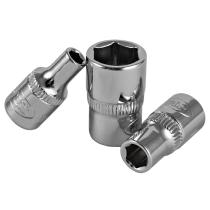 JBM 13350 - VASO HEX. 1/4' DE 4MM - CROMADO