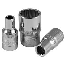 JBM 13594 - VASO XZN 1/4' 4MM - CROMADO