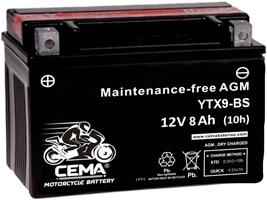 CEMA YTX9BS - BATERIA MOTO YTX9-BS