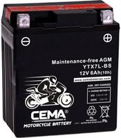 CEMA YTX7LBS - BATERIA MOTO CEMA YTX7L-BS