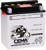 CEMA YB10LB2 - BATERIA MOTO 11AH 134 L 89 AN 145 AL  -____+ POL