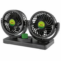 JBM 53600 - VENTILADOR DE COCHE DOBLE 4' - 12V