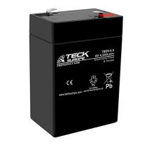 TECK TBE645 - BATERIA TECK EMERGENCY AGM 6 VV  4,5 AH  70 X 47 X 100  -  F