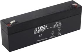 TECK TBE1223 - BATERIA TECK EMERGENCY AGM 12V  2,3  AH 178 X 35 X 60   +___