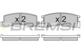 BREMSI BP2309 - BRAKE PADS TOYOTA CELICA